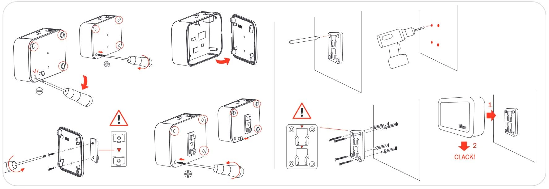 Montaż Smart Gateway na ścianie